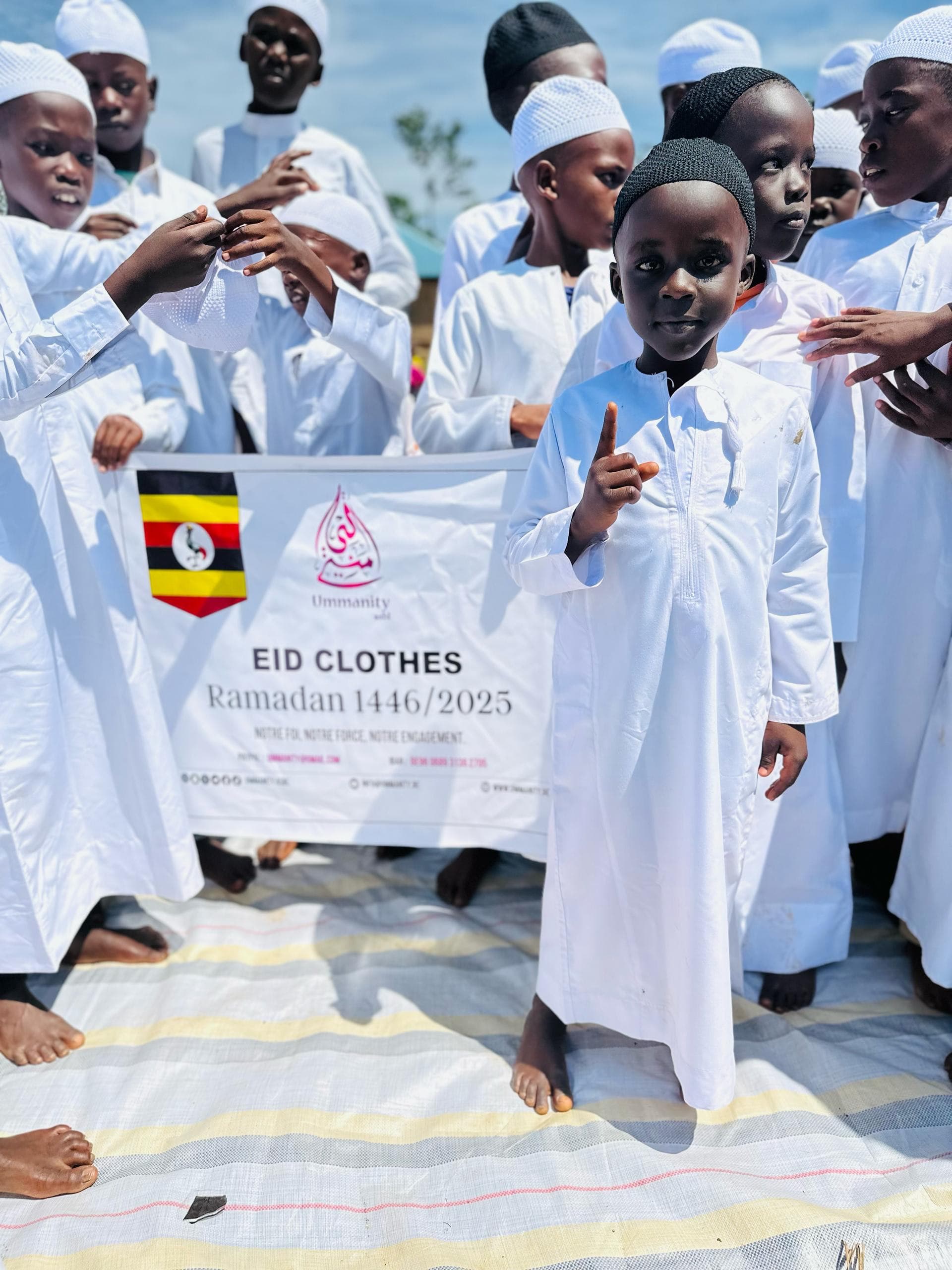 Action humanitaire Ummanity — aide alimentaire